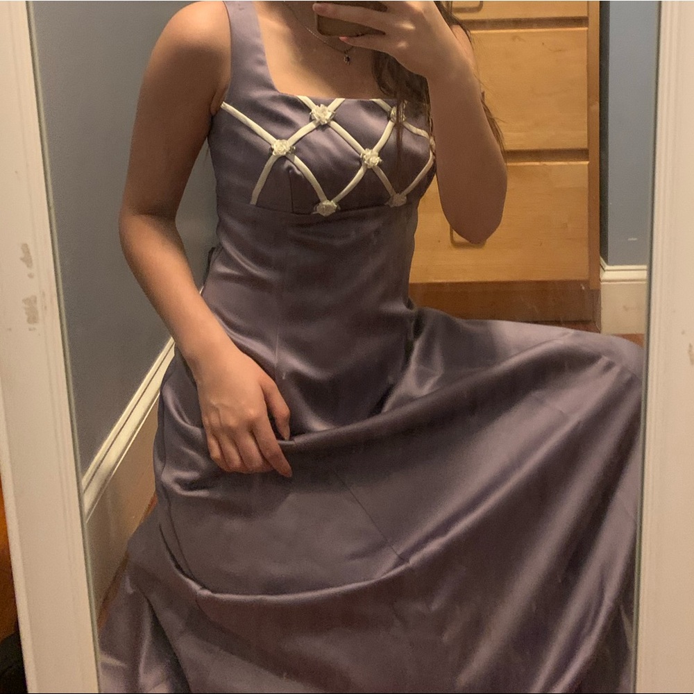 Long Lilac Dress